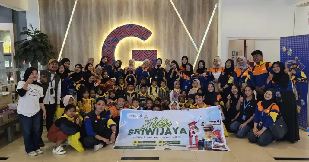 Jelita Sriwijaya- Satu Buku, Berjuta Mimpi! ☁️Bersama 30 anak-anak hebat Sekolah Pinggiran Sriw